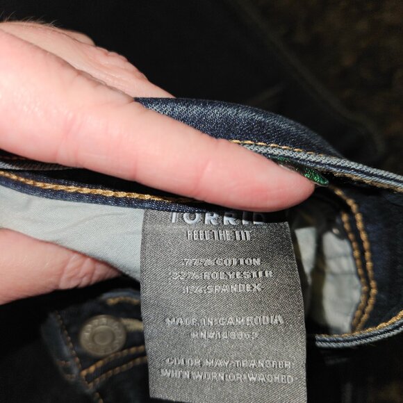 NWT Torrid Luxe Slim Boot Super Stretch Boot Cut Jeans (24W tall) - Picture 5 of 7